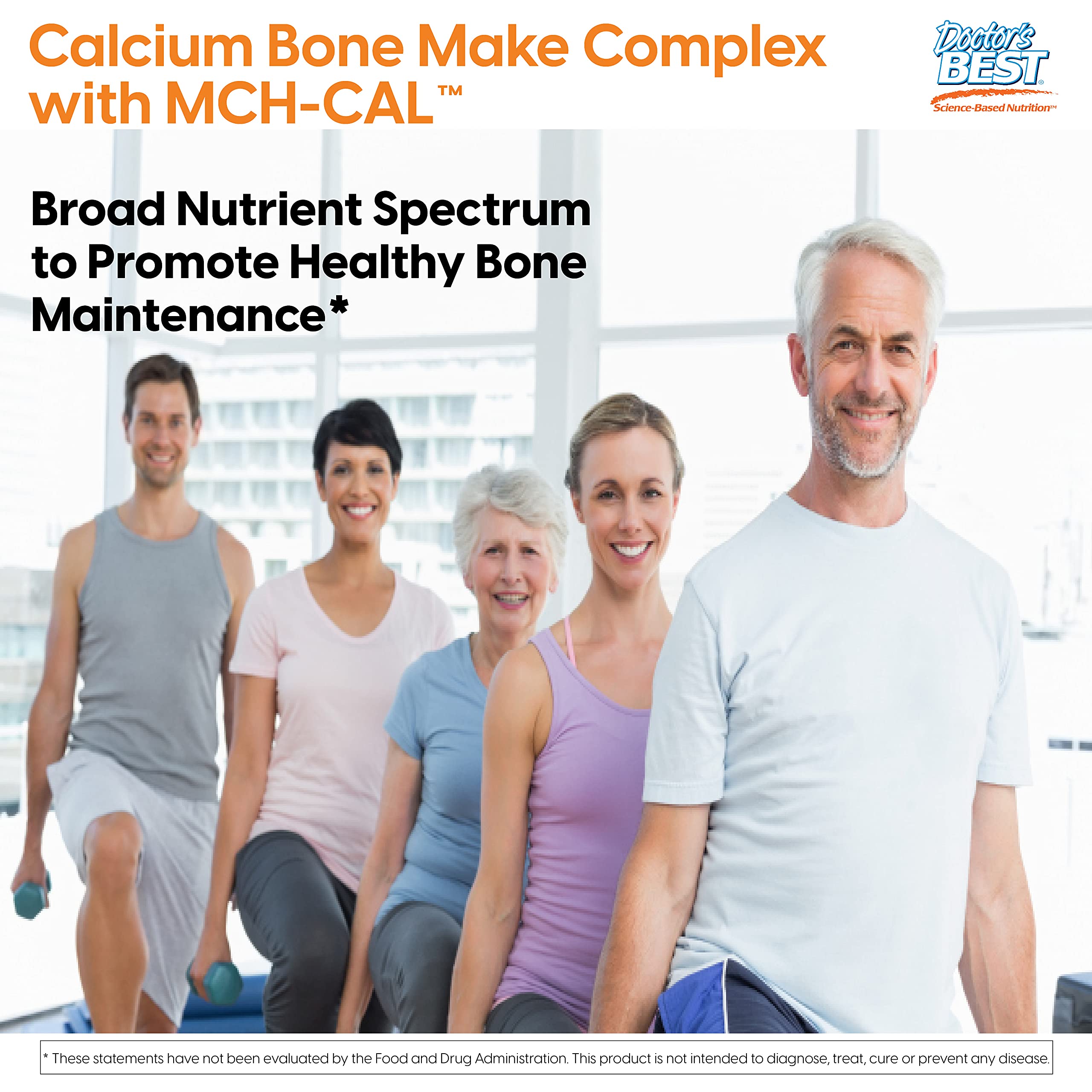 Foto 5 pulgar | Complemento Doctor's Best Calcium Bone Maker Complex 180 Cápsulas - Venta Internacional