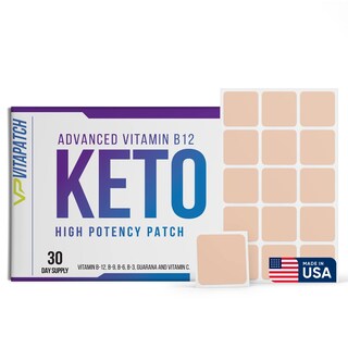 Foto 1 | Parche Vitapatch Keto Con Metilcobalamina B12 Y Guaraná Para 30 Días - Venta Internacional.