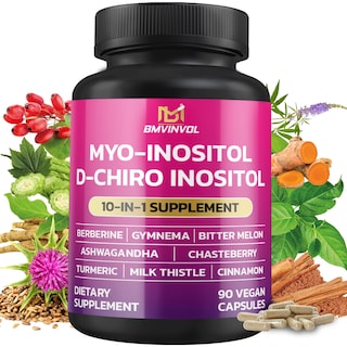 Foto 1 | Suplemento Bmvinvol Inositol Mio-inositol D-chiro Inositol 90 Cápsulas - Venta Internacional