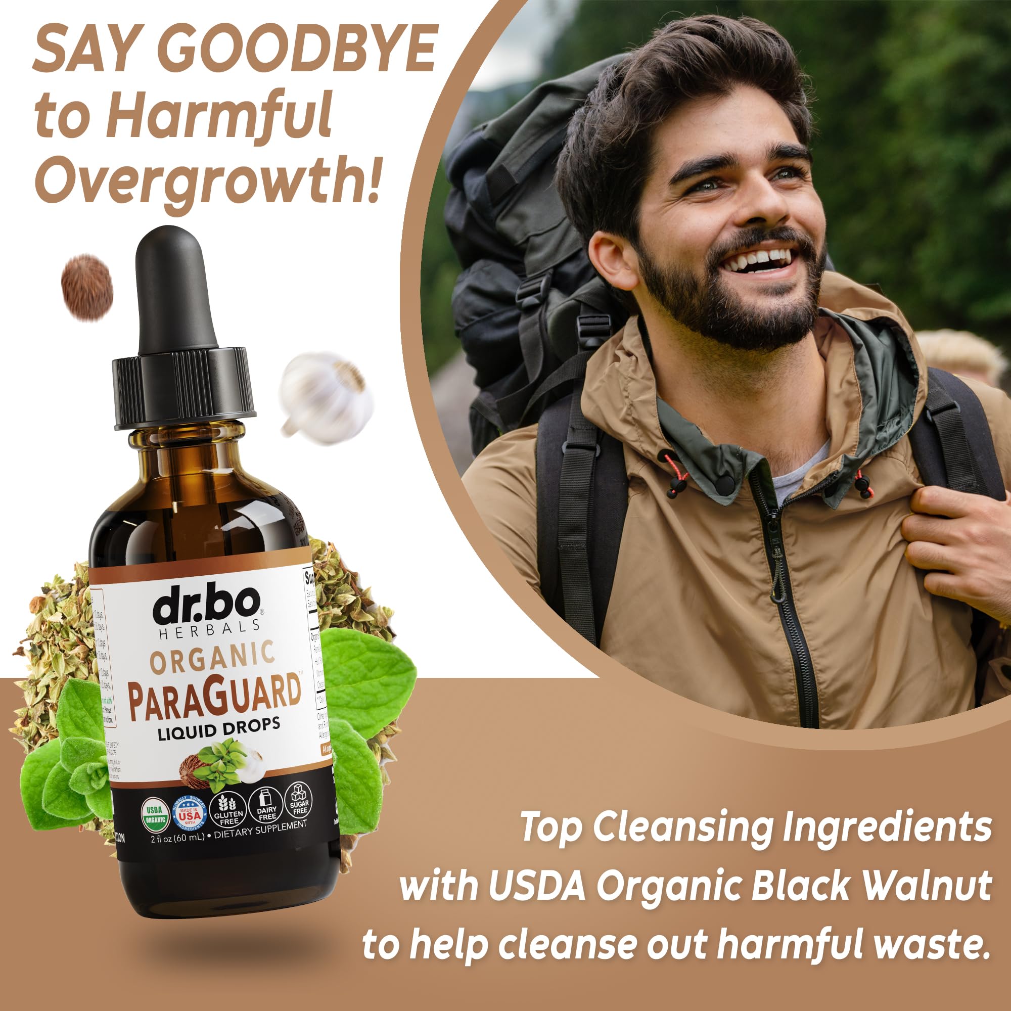 Foto 4 pulgar | Suplemento Dr. Bo Paraguard Cleanse Liquid Detox 60 Ml - Venta Internacional