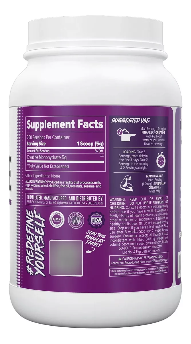 Foto 3 pulgar | Suplemento Finaflex Creatine Micronized 1 kg