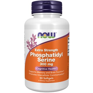 Foto 1 | Suplemento Now Foods de Fosfatidilserina 300 mg Extra Fuerte 50 Softgels - Venta Internacional