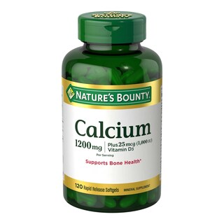 Foto 1 | Suplemento Nature's Bounty De Carbonato De Calcio Y Vitamina D 1200 Mg/1000 Ui - Venta Internacional.