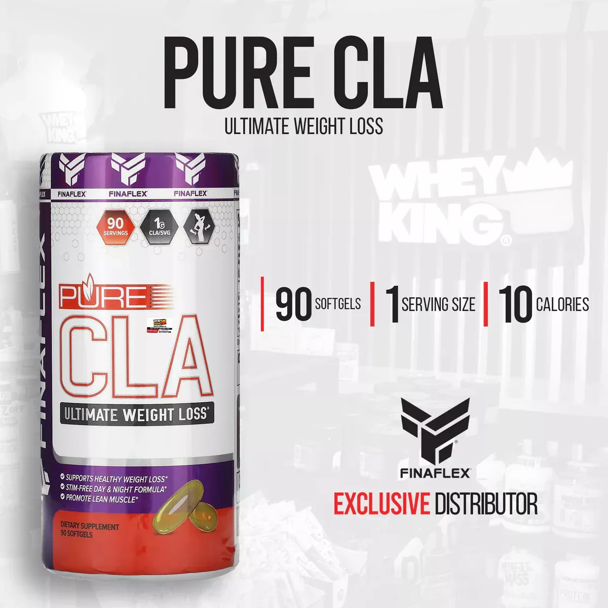 Foto 4 pulgar | Suplemento Finaflex Pure Cla 90 Capsulas