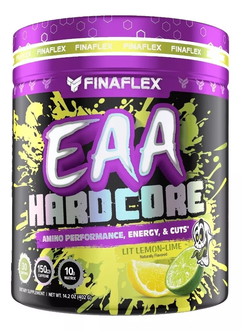 Foto 2 pulgar | Suplemento Aminoacidos Finaflex Eaa Hardcore 402gr Lit Lemon-lime