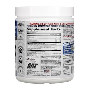 Foto 2 | Gat Sport Pre Entreno Nitraflex suplemento 300g 30 Servicios Watermelon