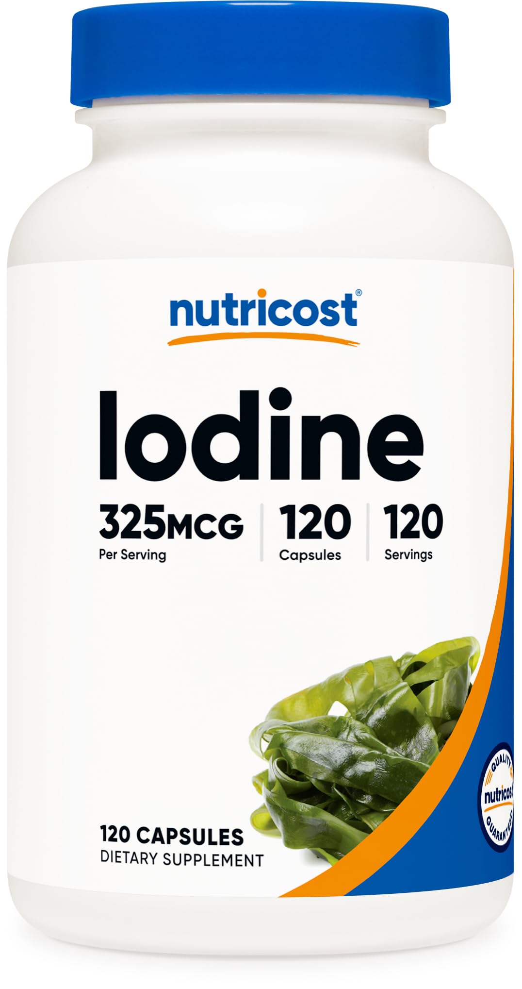 Foto 1 | Suplemento Nutricost De Yodo 325 Mcg 120 Cápsulas Vegetariano - Venta Internacional.