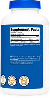 Foto 4 | Suplemento Nutricost De Niacina (vitamina B3) 500 Mg 240 Cápsulas - Venta Internacional.