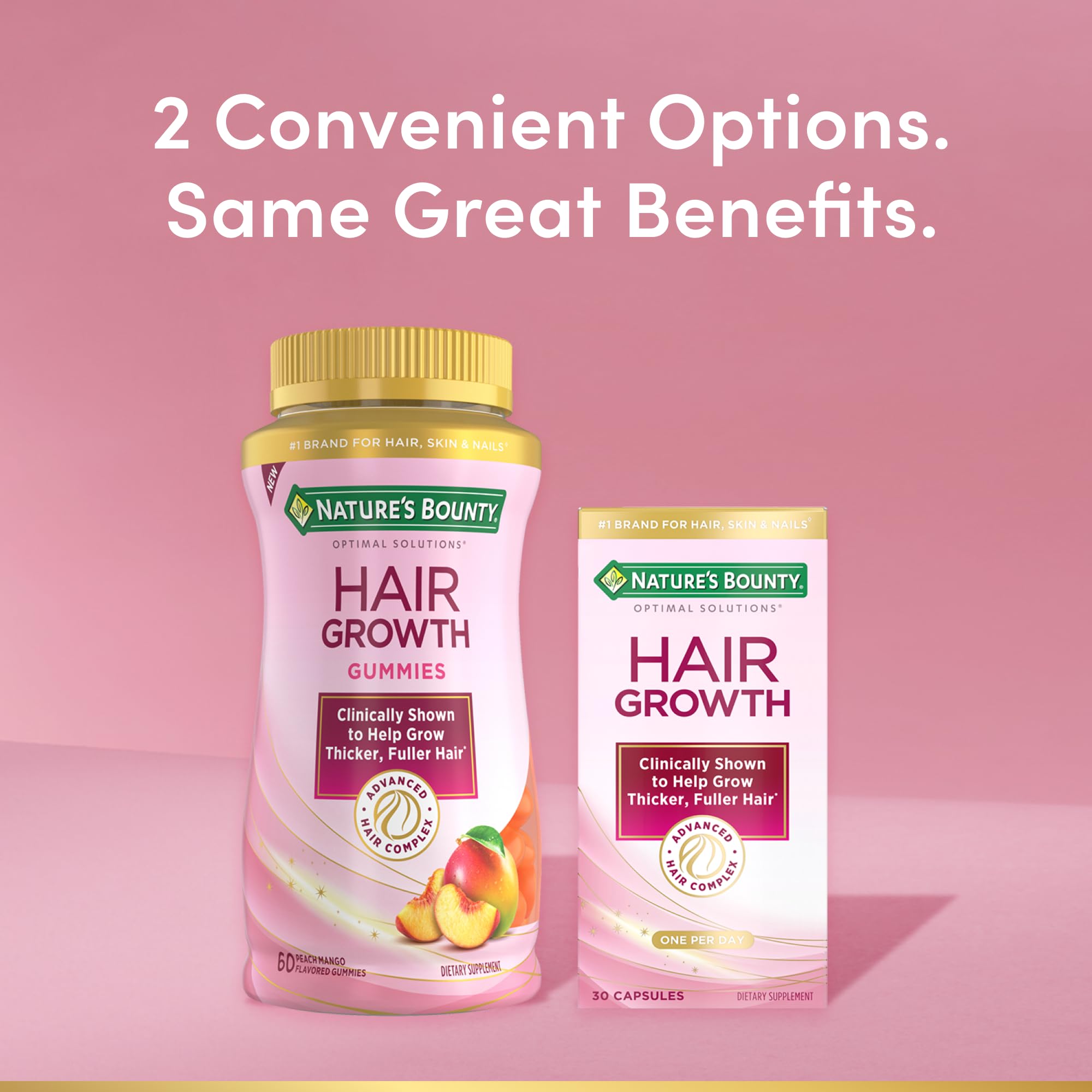 Foto 7 | Gominolas Para El Crecimiento Del Cabello Nature's Bounty, 60 Unidades/30 Porciones - Venta Internacional.