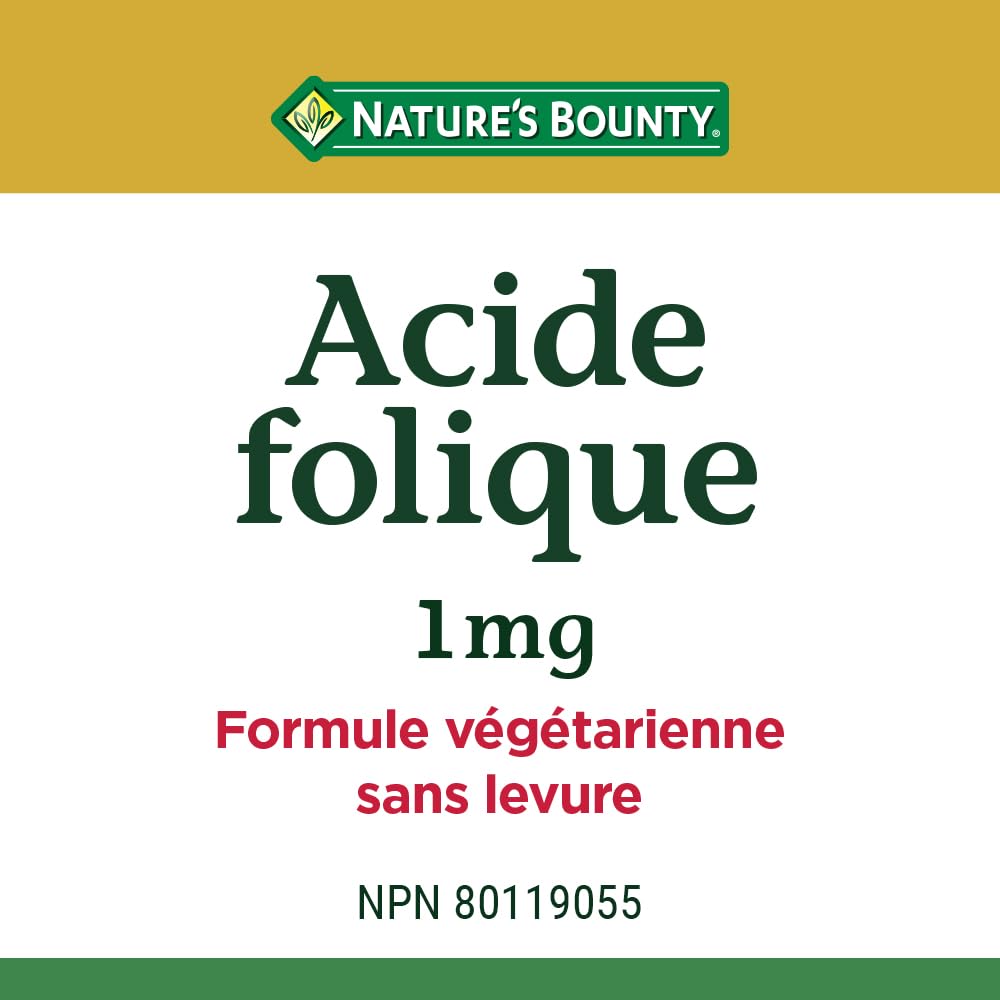 Foto 4 pulgar | Suplemento de Ácido Fólico Nature's Bounty 1 Mg 150 Comprimidos - Venta Internacional