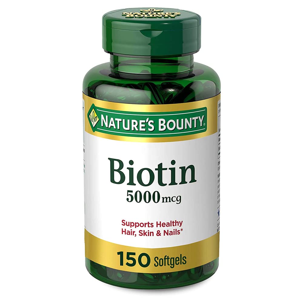 Foto 3 pulgar | Set Of 2 Nature's Bounty  Biotin 5000 Mcg, 150 Softgels - Venta Internacional.
