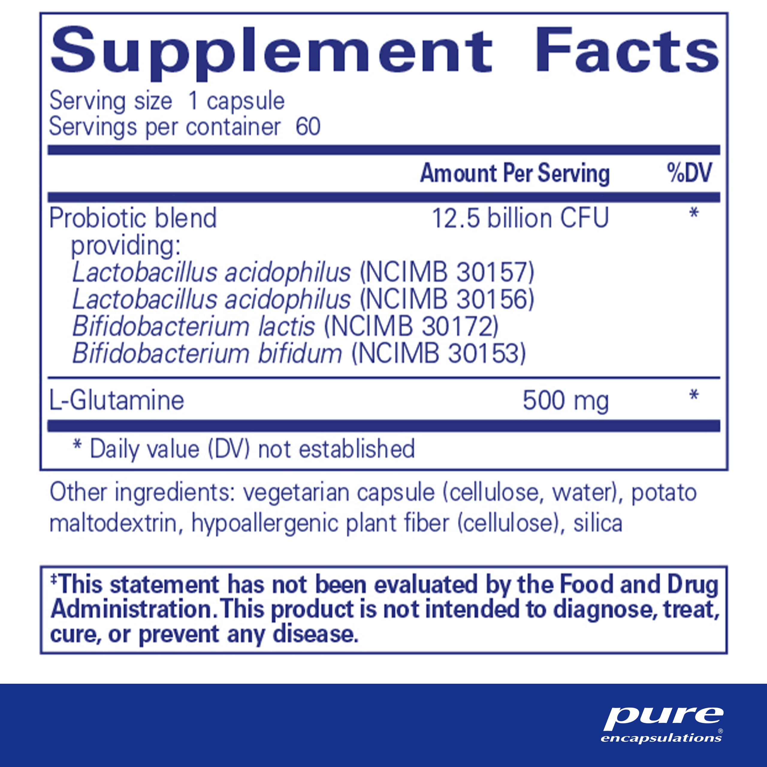 Foto 3 pulgar | Suplemento Pure Encapsulations Purebi ome G.i. 60 Cápsulas - Venta Internacional.