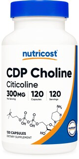 Foto 1 | Suplemento Nutricost Cdp Colina (citicolina) 300 Mg 120 Cápsulas - Venta Internacional.