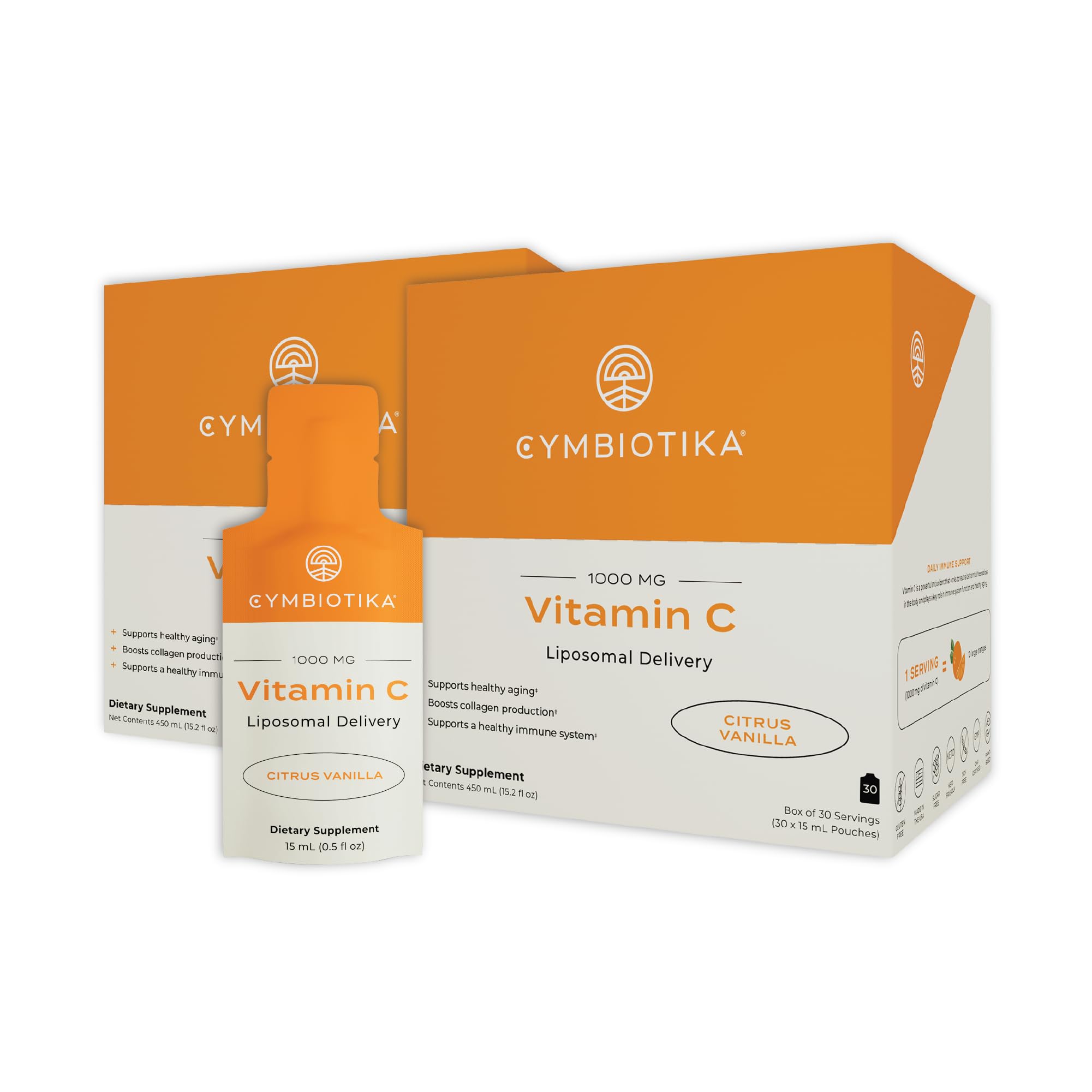 Foto 2 pulgar | Suplemento De Vitamina C Cymbiotika Liposomal Delivery 60 Porciones - Venta Internacional.