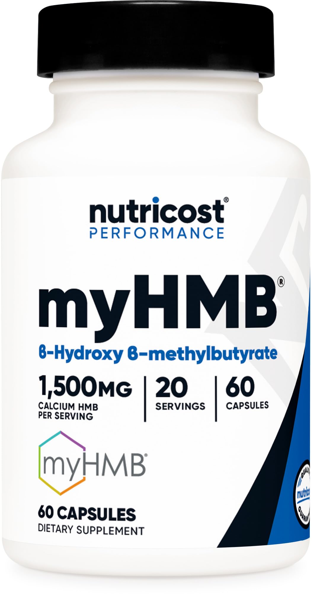 Suplemento Nutricost Myhmb En Cápsulas 1500 Mg De Calcio Hmb 60 - Venta Internacional.