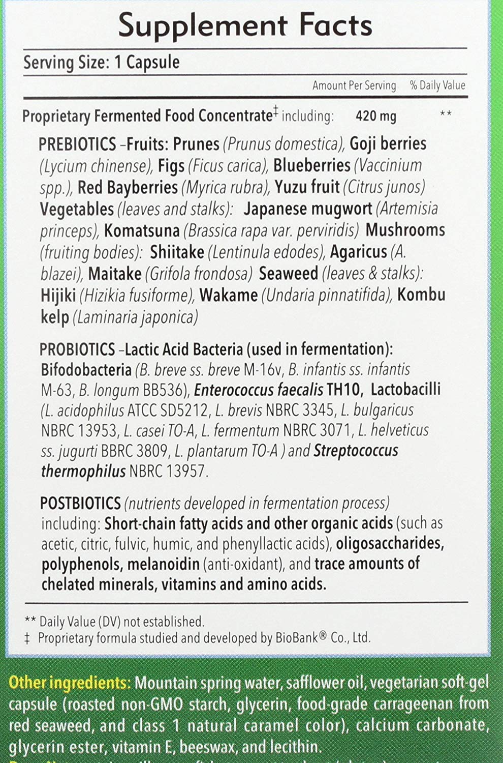 Foto 3 pulgar | Suplemento Essential Formulas Dr. Ohhira's Probiotics 100 Cápsulas - Venta Internacional