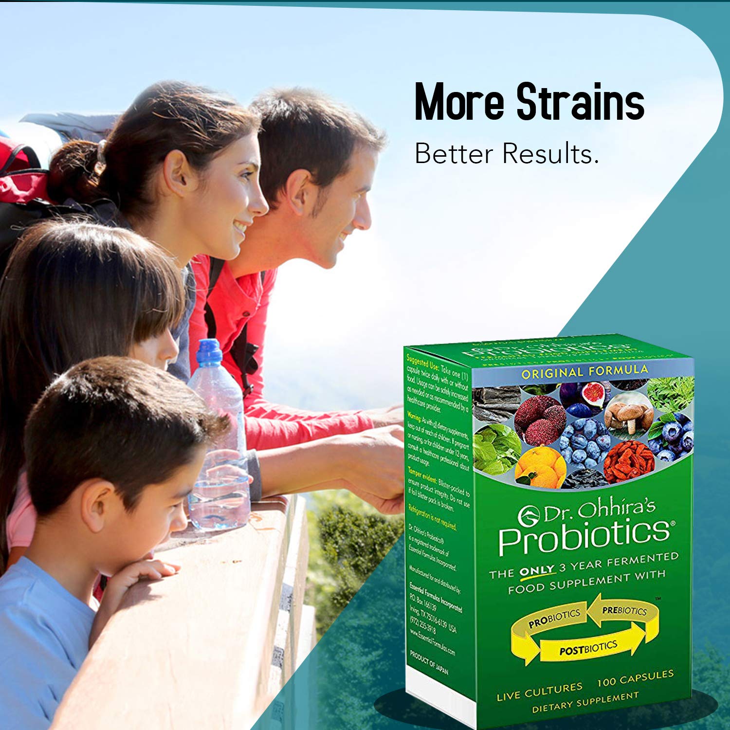 Foto 7 pulgar | Suplemento Essential Formulas Dr. Ohhira's Probiotics 100 Cápsulas - Venta Internacional