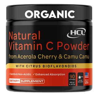 Foto 1 | Vitamina C en Polvo Hcl Herbal Code Labs Organic Acerola 90 Servicios - Venta Internacional