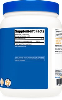 Foto 5 | Suplemento Nutricost Gaba 500 G En Polvo (ácido Gamma Aminobutírico) - Venta Internacional.