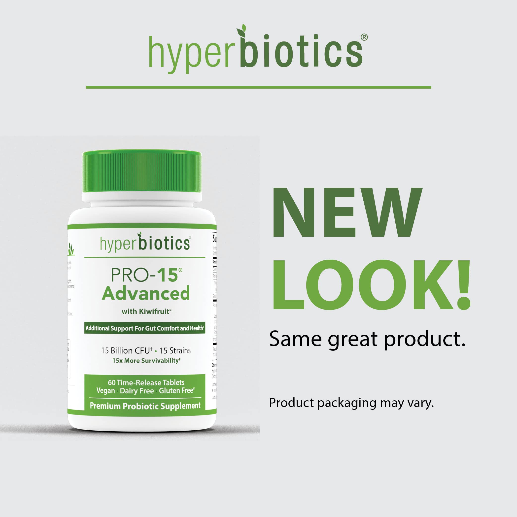 Foto 4 | Suplemento Hyperbiotics Pro 15 Probiótico Avanzado 60 Tabletas - Venta Internacional.