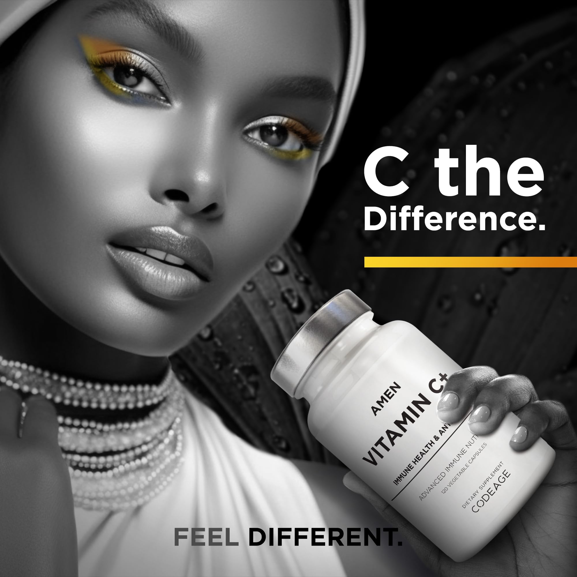 Foto 7 | Suplemento De Vitamina C+ De Amén Con Zinc, Bioflavonoides Y Quercetina - Venta Internacional.