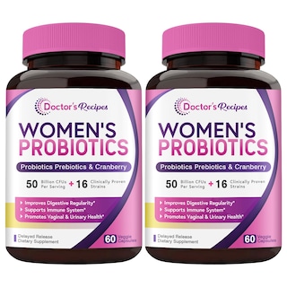 Foto 1 | Probióticos Doctor's Recipes Para Mujeres 50 Mil Millones De Cfu 120 Cápsulas 2 - Venta Internacional