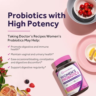 Foto 3 | Probióticos Doctor's Recipes Para Mujeres 50 Mil Millones De Cfu 120 Cápsulas 2 - Venta Internacional