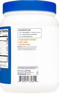 Foto 4 | Citrato De Sodio En Polvo Nutricost, 1 Kg (920 G), Apto Para Uso Alimentario, Sin Ogm - Venta Internacional.