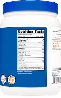 Foto 5 | Citrato De Sodio En Polvo Nutricost, 1 Kg (920 G), Apto Para Uso Alimentario, Sin Ogm - Venta Internacional.