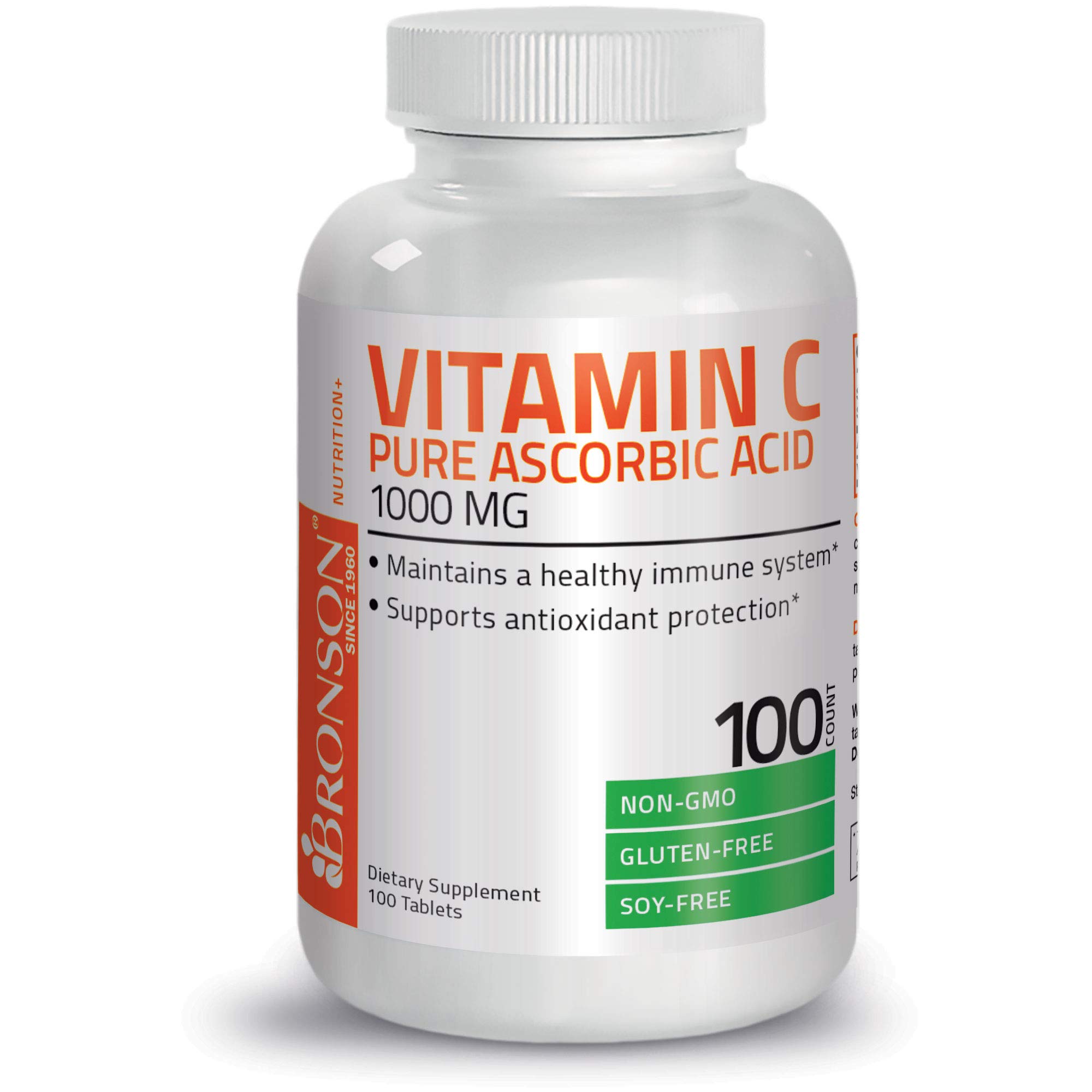 Foto 7 pulgar | Suplemento Bronson De Vitamina C En Tabletas De 1000 Mg X100 - Venta Internacional.