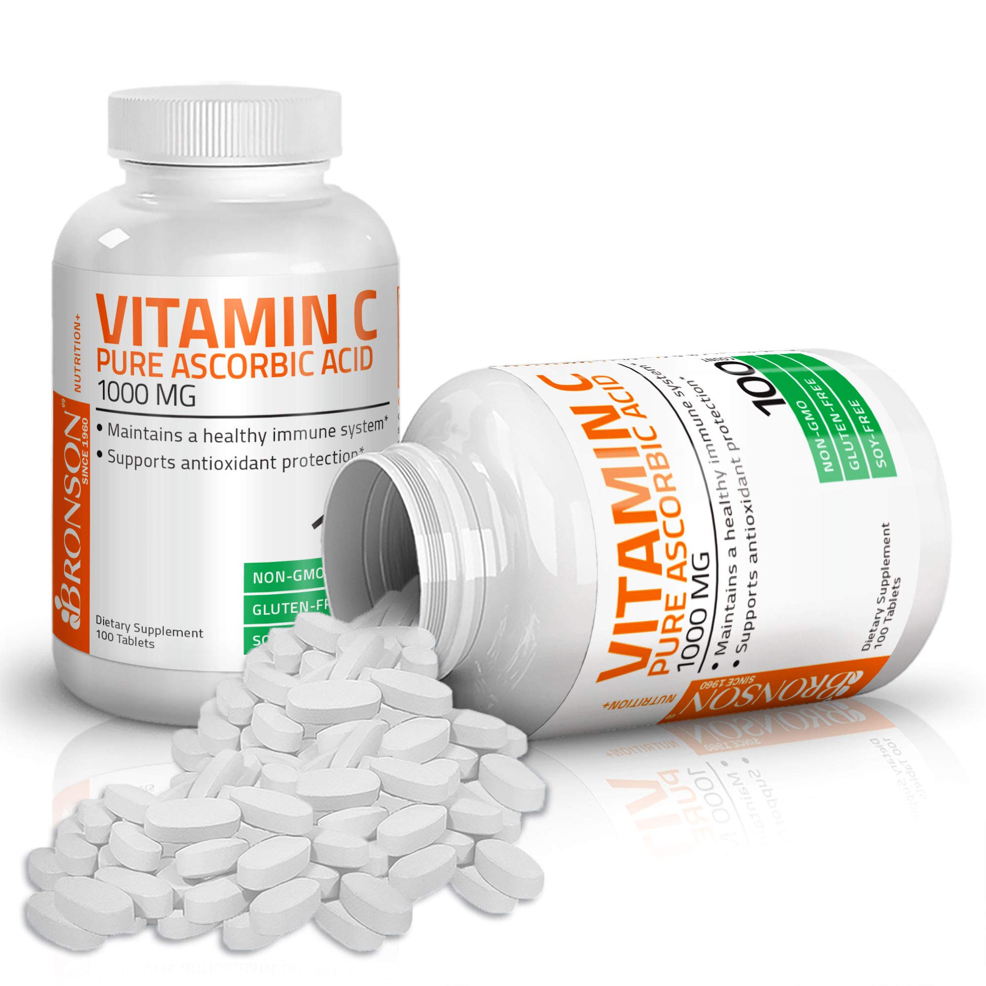 Foto 8 pulgar | Suplemento Bronson De Vitamina C En Tabletas De 1000 Mg X100 - Venta Internacional.