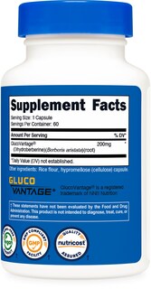 Foto 5 | Suplemento Nutricost, Cápsulas De Dihidroberberina, 200 Mg, 60 Unidades - Venta Internacional.