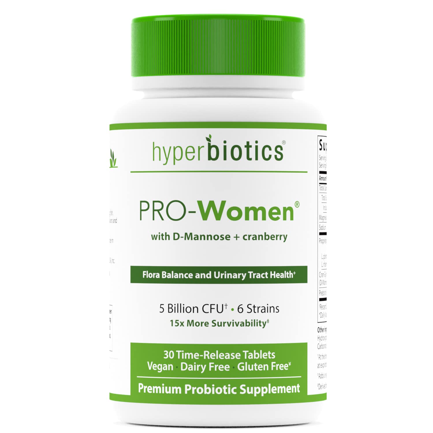 Foto 2 pulgar | Suplemento De Probióticos Hiperbióticos Para Mujeres 30 Comprimidos - Venta Internacional.