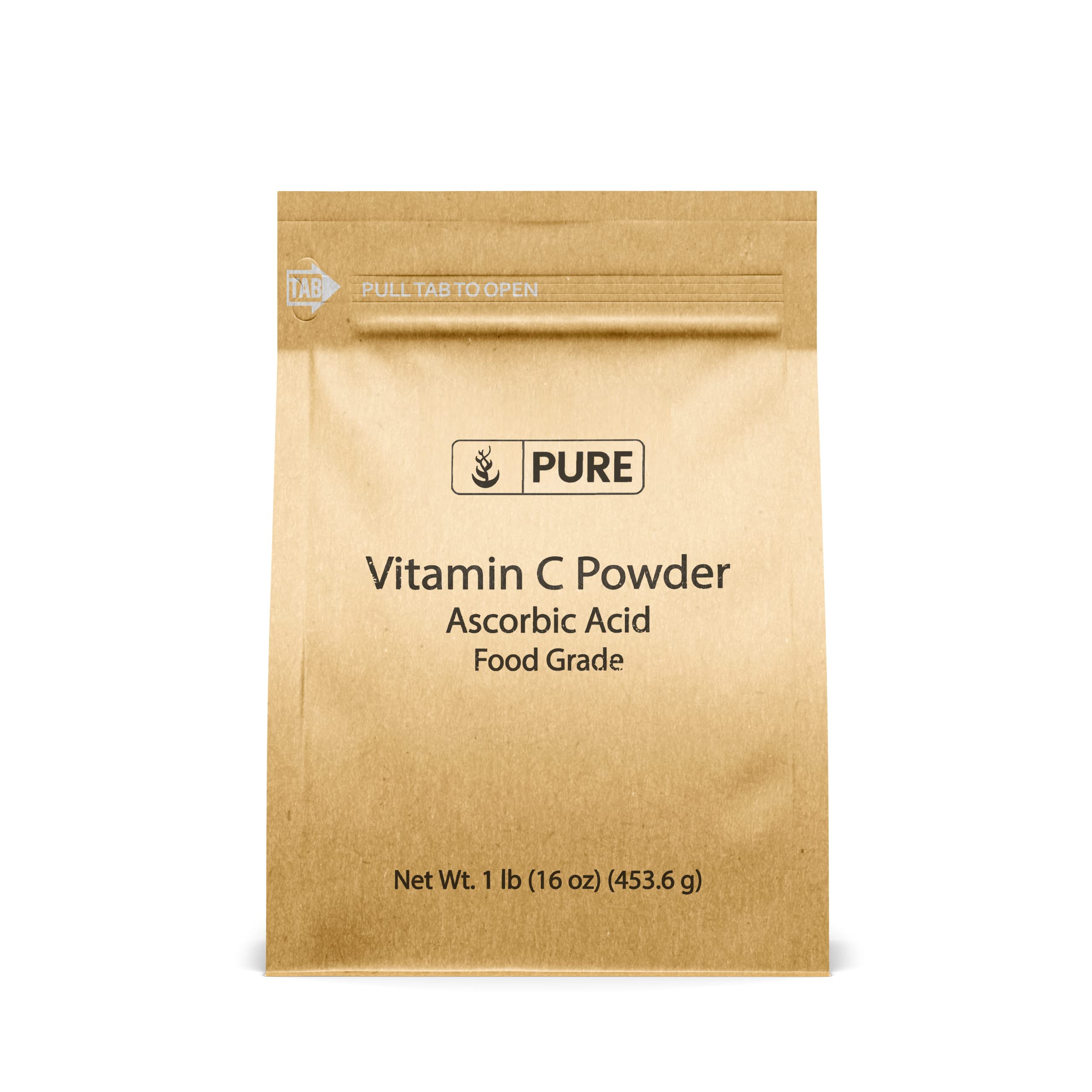 Foto 2 pulgar | Vitamina C En Polvo, Ingredientes Originales Puros, 454 G De Ácido Ascórbico - Venta Internacional.