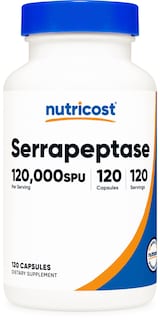 Foto 1 | Suplemento Nutricost Serrapeptase 120,000 Spu 120 Cápsulas - Venta Internacional.