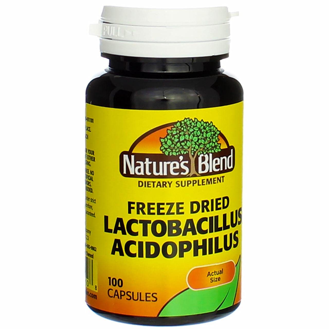 Foto 3 pulgar | Suplemento Nature's Blend De Lactobacillus Acidophilus Liofilizado 100 Cápsulas - Venta Internacional.