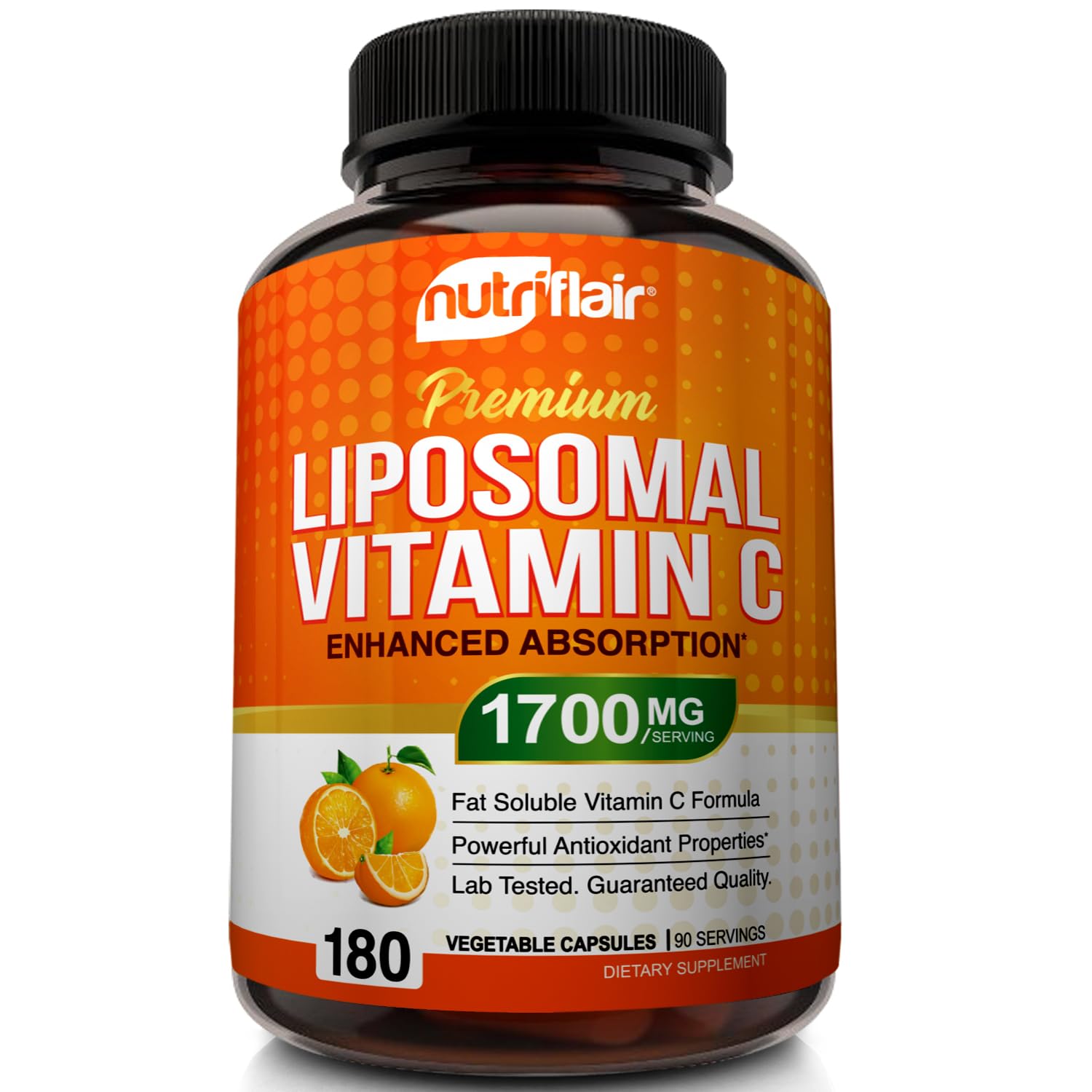 Foto 2 pulgar | Suplemento Nutriflair De Vitamina C Liposomal 1700 Mg 180 Cápsulas - Venta Internacional.