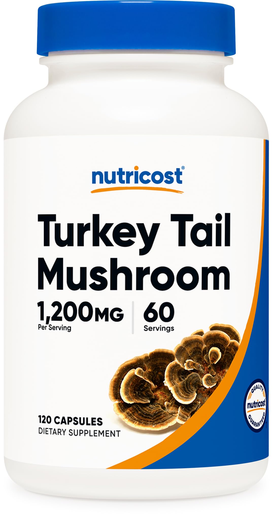 Foto 2 pulgar | Suplemento Nutricost, Rabo De Pavo, 1200 Mg, 120 Cápsulas - Venta Internacional.