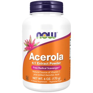 Foto 1 | Extracto De Acerola 4:1 De Supplement Now Foods En Polvo, 180 Ml - Venta Internacional.