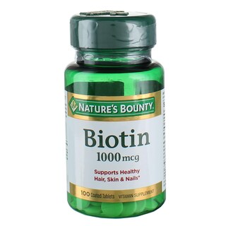 Foto 1 | Suplemento Nature's Bounty Energy Health Biotina 1000 Mcg 100 Tabletas - Venta Internacional.