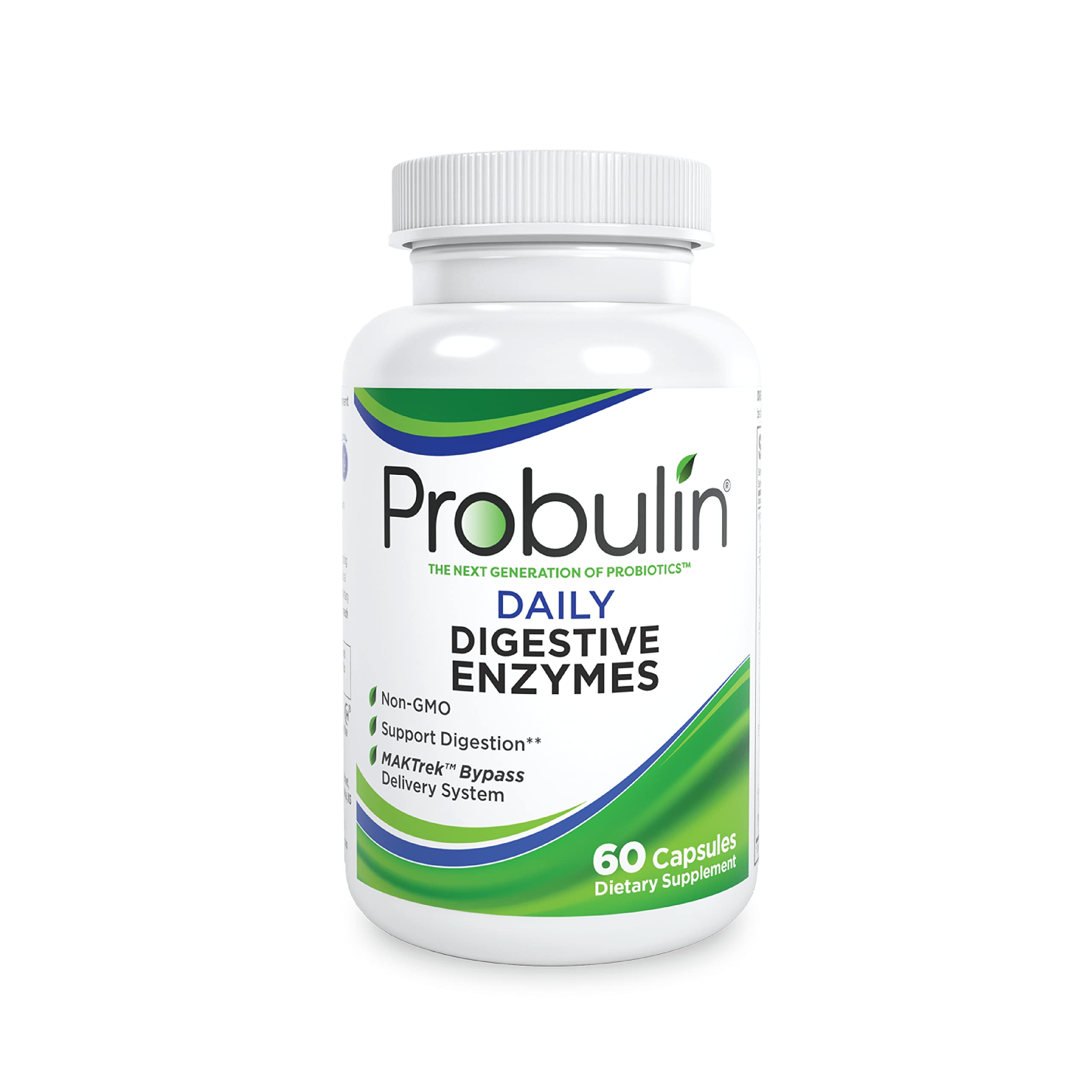 Foto 2 pulgar | Suplemento Probulin Daily Digestive Enzymes 60 Cápsulas - Venta Internacional.