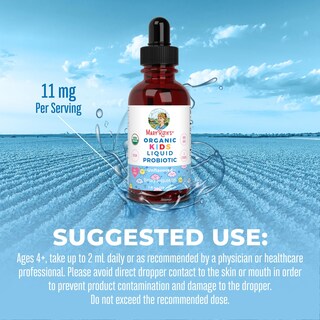 Foto 5 | Gotas Líquidas Probióticas Maryruth's Kids Usda Organic 30 Ml - Venta Internacional.
