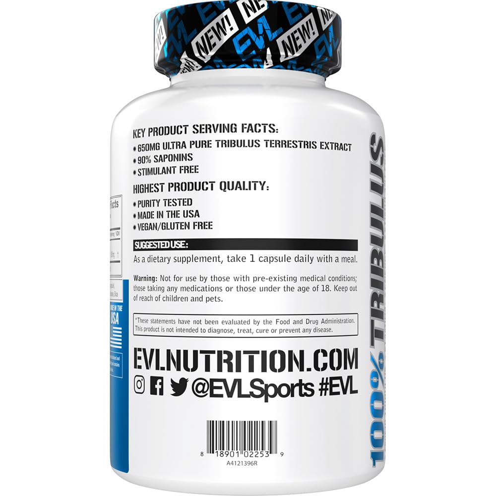 Foto 5 pulgar | Suplemento Potenciador De Testosterona Evlution Tribulus Terrestris - Venta Internacional.