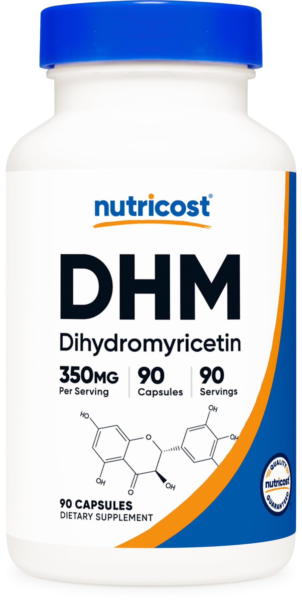 Foto 2 pulgar | Suplemento Nutricost De Dihidromiricetina (dhm) 350 Mg 90 Cápsulas - Venta Internacional.