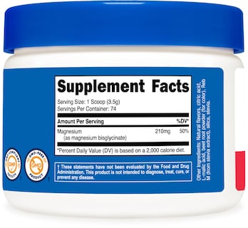 Foto 5 | Suplemento Nutricost De Glicinato De Magnesio En Polvo 250 G - Venta Internacional.