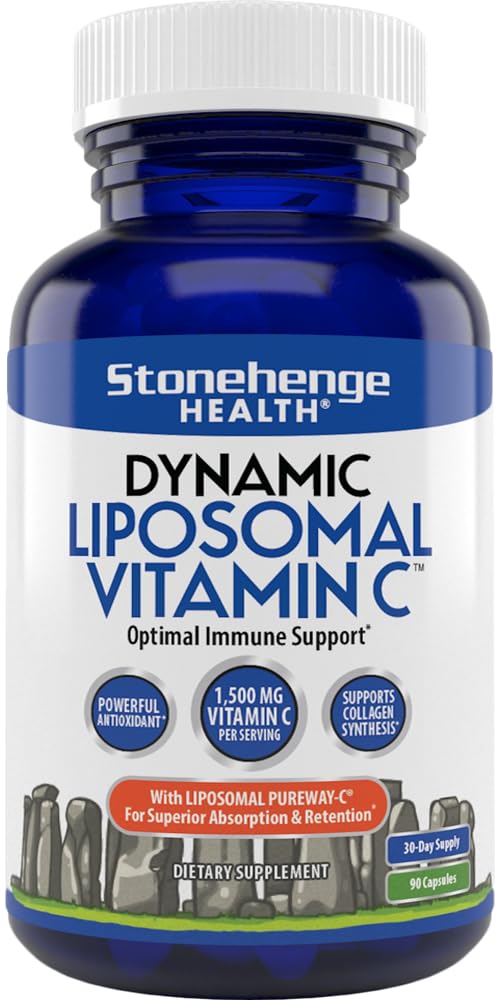 Foto 2 pulgar | Suplemento Stonehenge Health Dynamic Liposomal Vitamina C 1500 Mg - Venta Internacional.