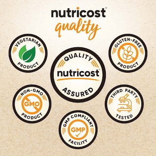 Foto 3 | Suplemento Nutricost, Cápsulas De Hongos Cordyceps, 1100 Mg - Venta Internacional.