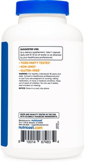 Foto 4 | Suplemento Nutricost De Vitamina C 500 Mg 240 Cápsulas - Venta Internacional.