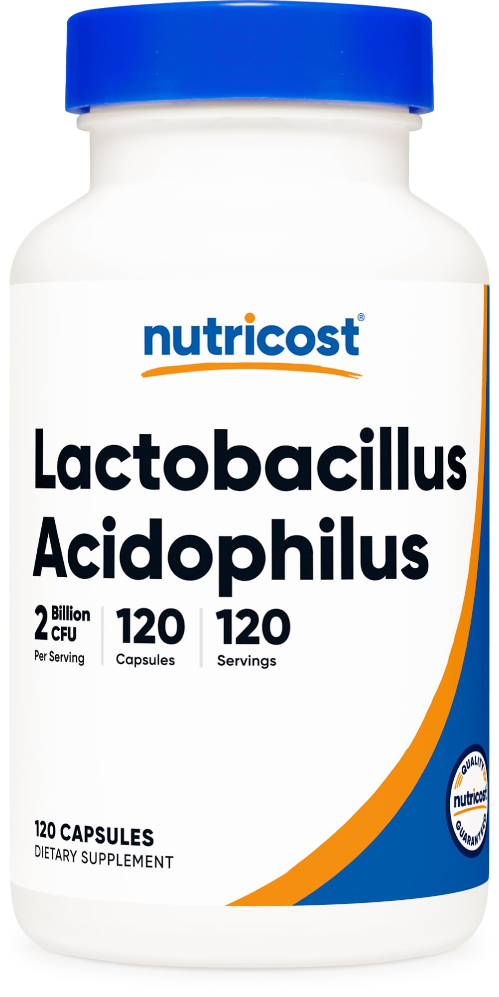 Foto 2 pulgar | Suplemento Nutricost Lactobacillus Acidophilus 2b Cfu 120 Cápsulas - Venta Internacional.