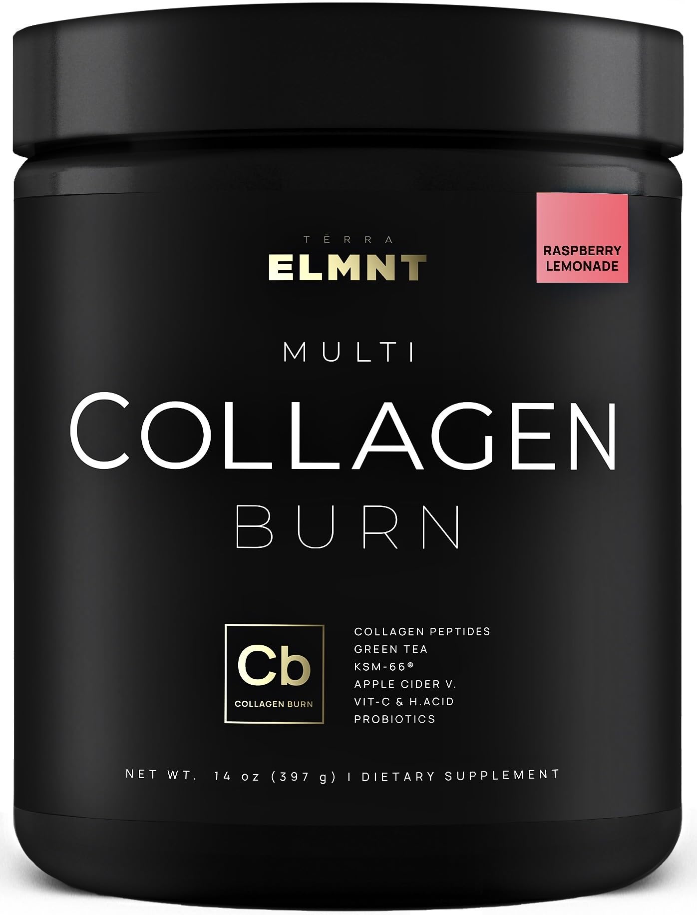 Foto 2 pulgar | Suplemento Terra Elmnt Super Collagen Burn Para Mujer R-lemonade - Venta Internacional.